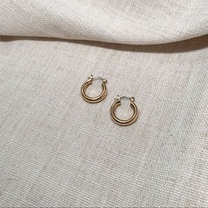 gold amaya hoops